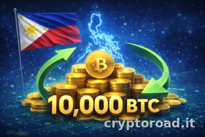 Le Filippine propongono buyback da 10.000 BTC per riserva strategica