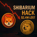 Shibarium sotto attacco: persi $2,4 milioni e memecoin in caduta