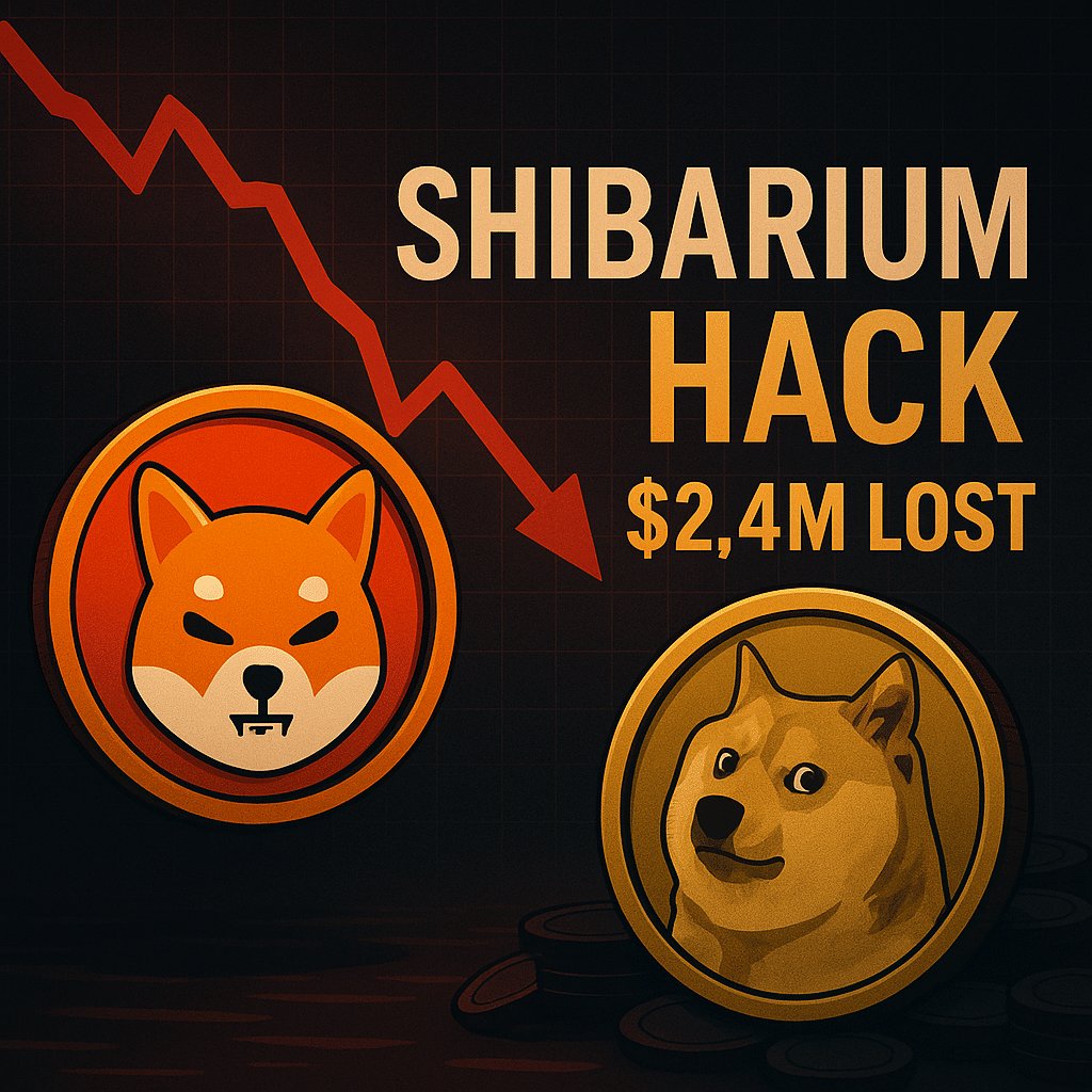 Shibarium sotto attacco: persi $2,4 milioni e memecoin in caduta
