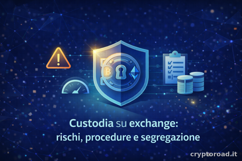 Custodia su exchange: rischi, procedure e segregazione