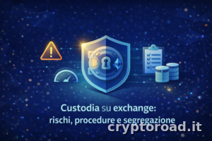 Custodia su exchange: rischi, procedure e segregazione