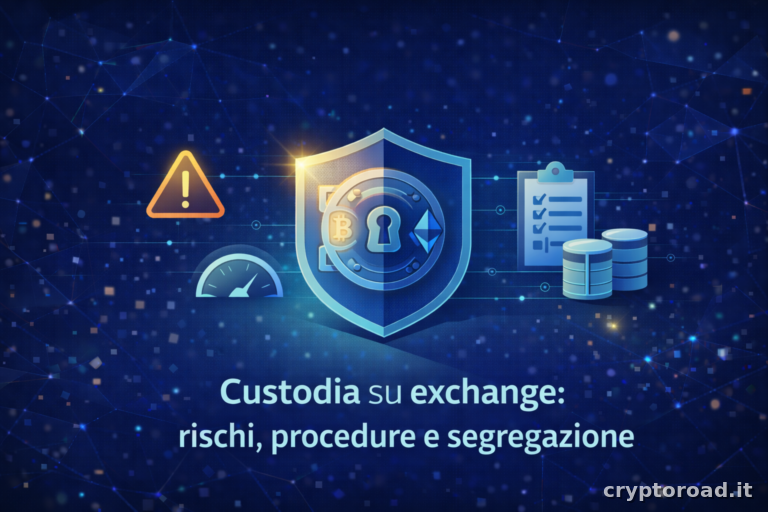 Custodia su exchange: rischi, procedure e segregazione