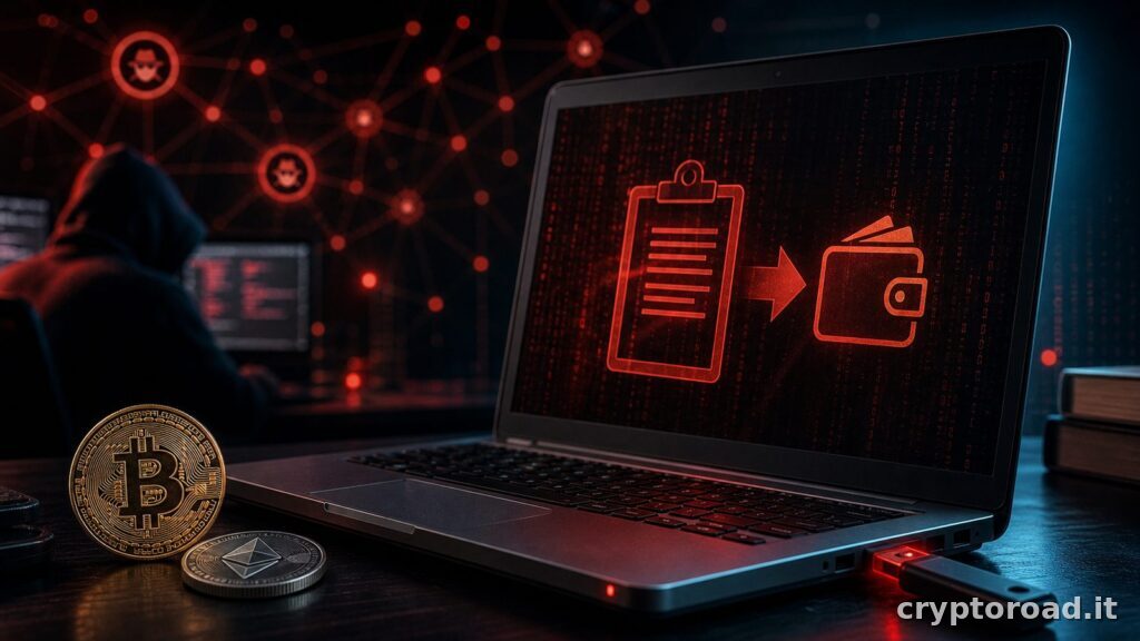 Crypto clipper : le malware qui remplace les adresses wallet