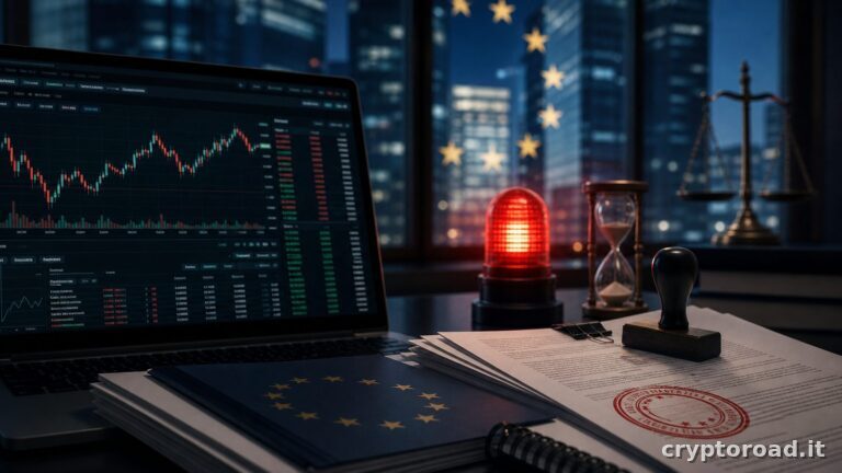 Binance MiCA: stop ai servizi UE dopo la licenza mancata