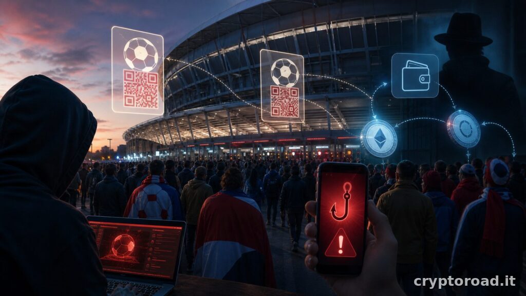 World Cup crypto scams: fake tickets target wallets