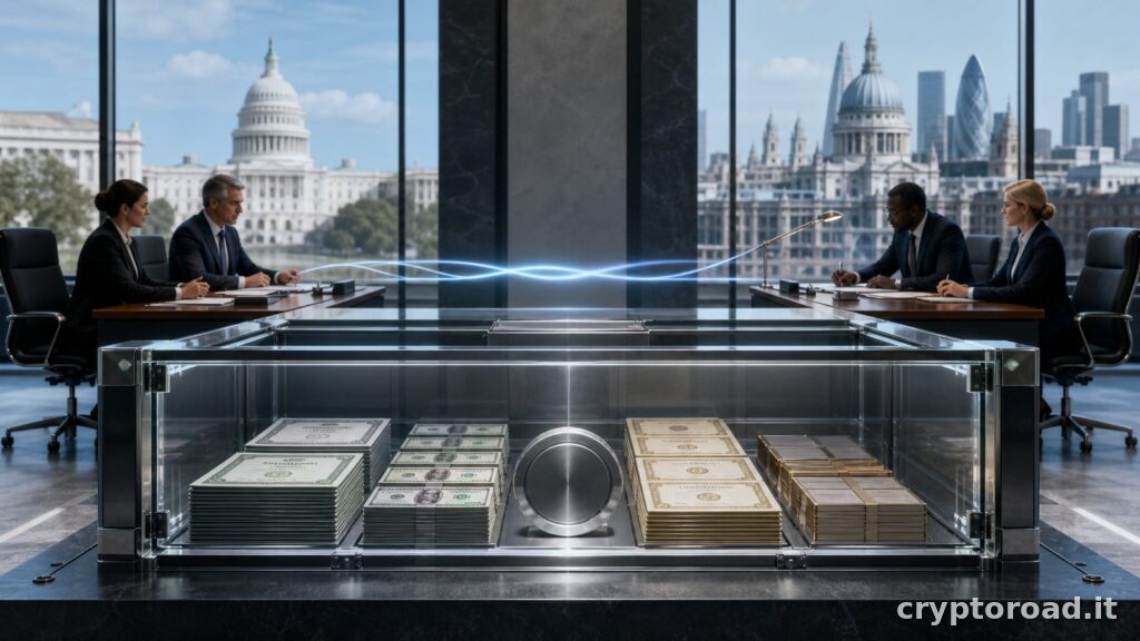 Regole stablecoin: USA e Regno Unito cercano convergenza