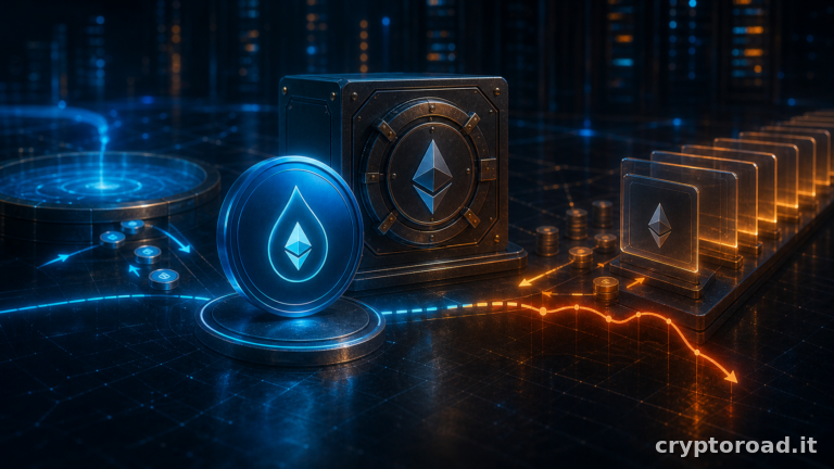 Liquid staking token: perche puo perdere il peg
