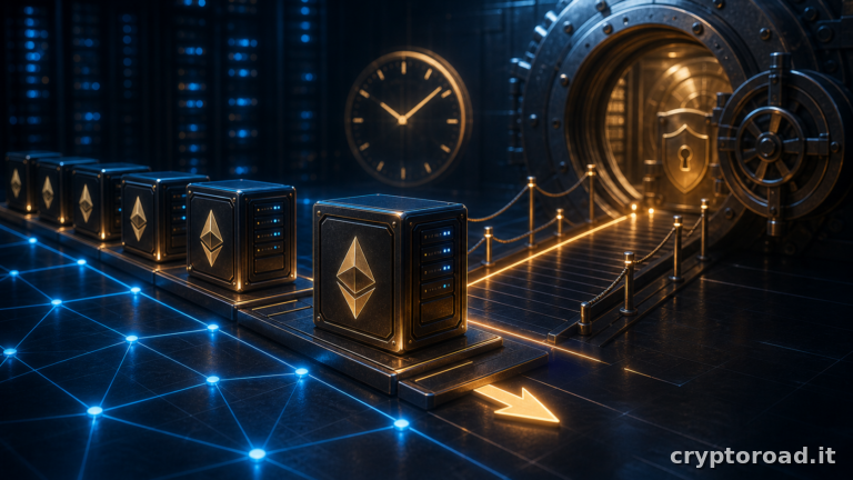Unstaking Ethereum: tempi, code e rischi di uscita