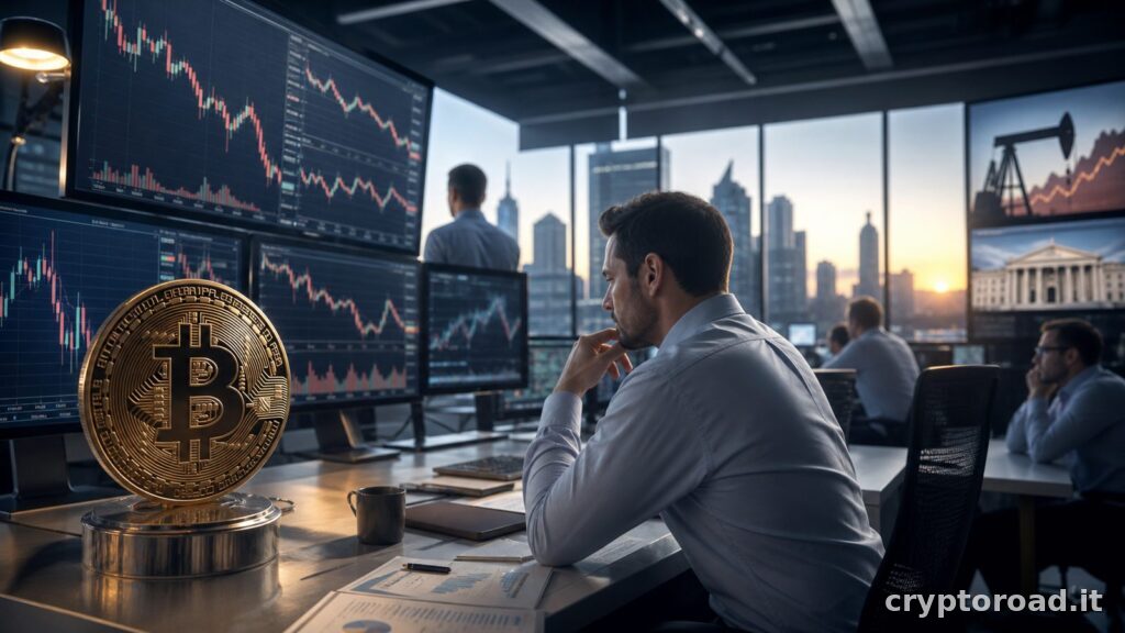 Bitcoin a 63.000 dollari: desk di mercato e liquidità durante una settimana volatile