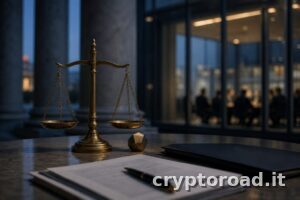 Regulation Crypto: bilancia della giustizia davanti a un contesto finanziario