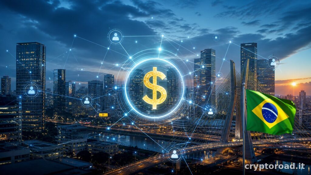 Coinbase BRL USDC: immagine editoriale