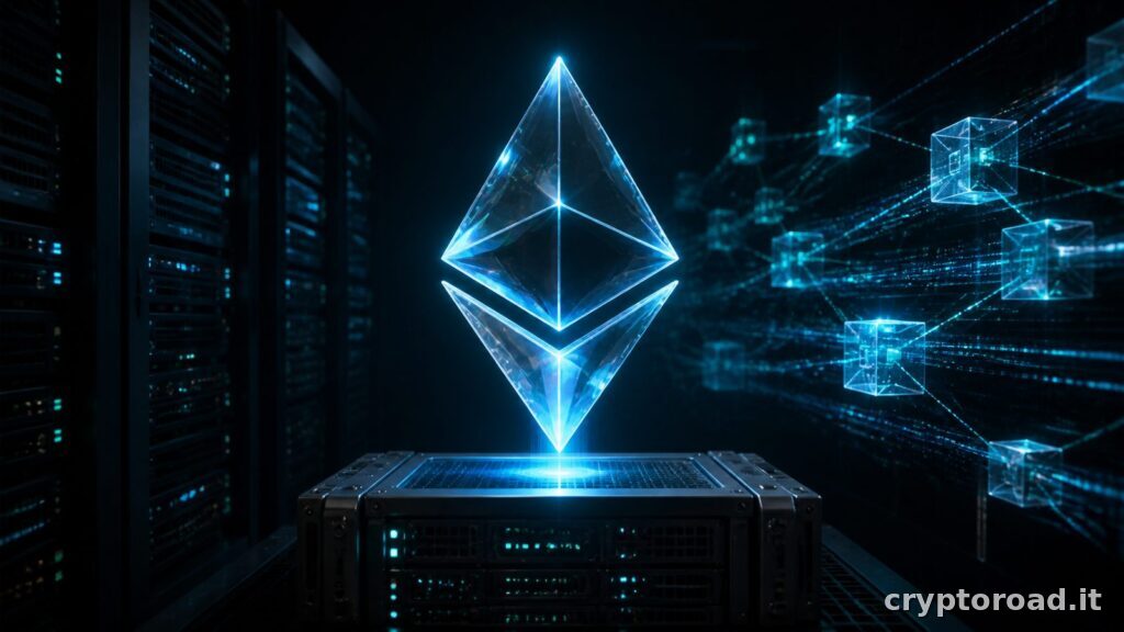 Ethereum e infrastruttura server per l'upgrade Glamsterdam