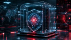 Server protetto e rete neurale per la sicurezza IA