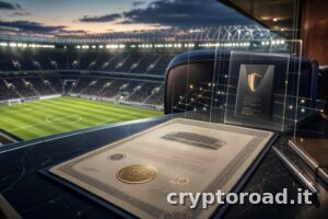 Quote club tokenizzate rappresentate da un titolo finanziario nello stadio