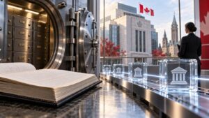 Depositi tokenizzati: caveau bancario e registro digitale in Canada