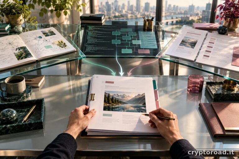 GPT-6 Pro: illustrazione di attività parallele riunite in un risultato revisionato