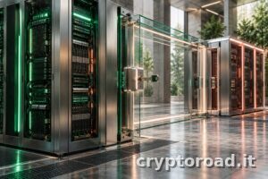Claude su Google Cloud: illustrazione concettuale di server distinti collegati da un accesso protetto
